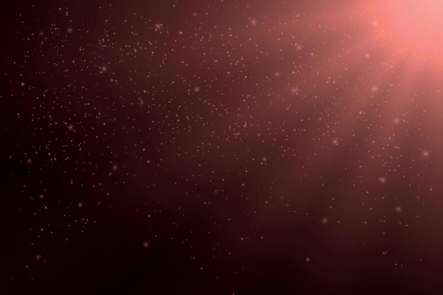 Dark Red Abstract Background with Light Rays and Particles vector