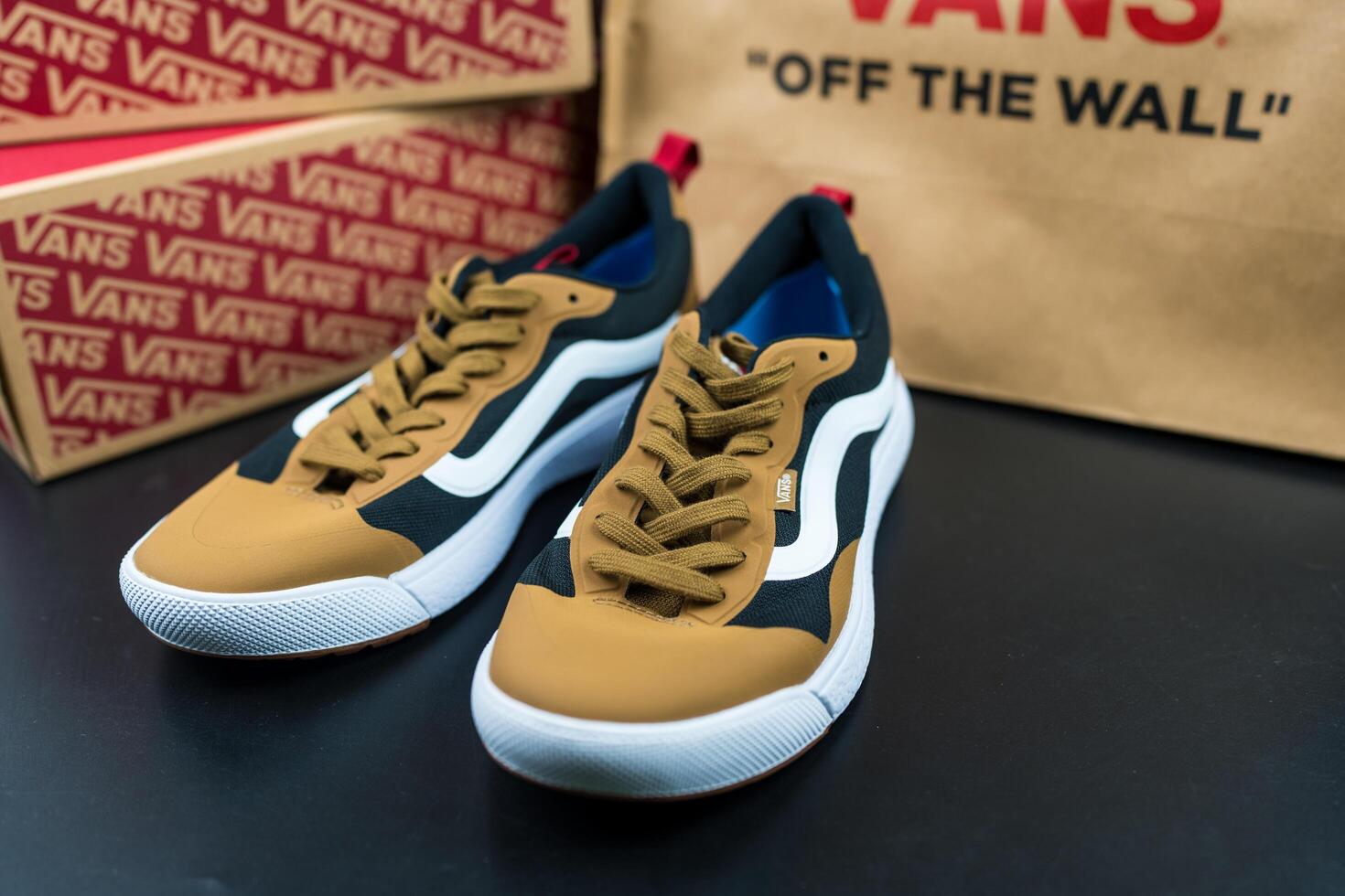 Bangkok, Thailand - December 25, 2024 Sneakers or Athletic Shoes Vans Mte Ultrarange Exo, The best sneakers. photo