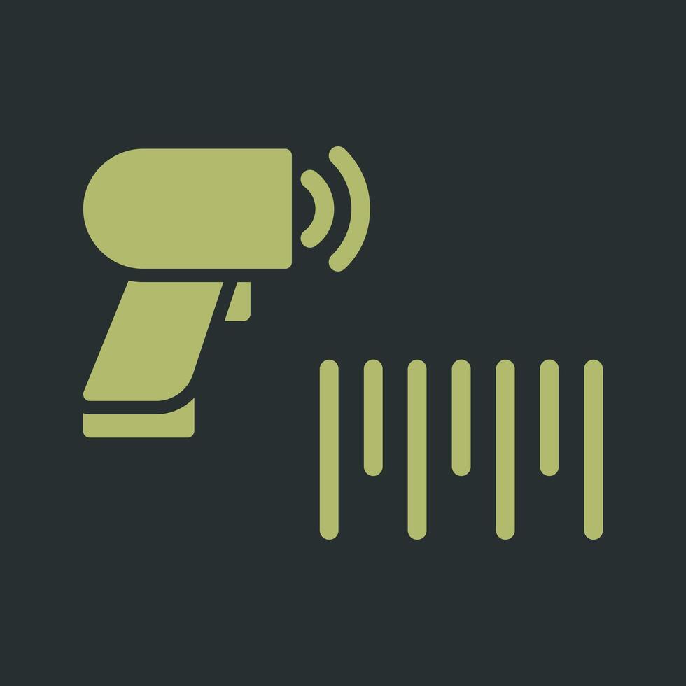 Barcode Scanner Icon Design vector