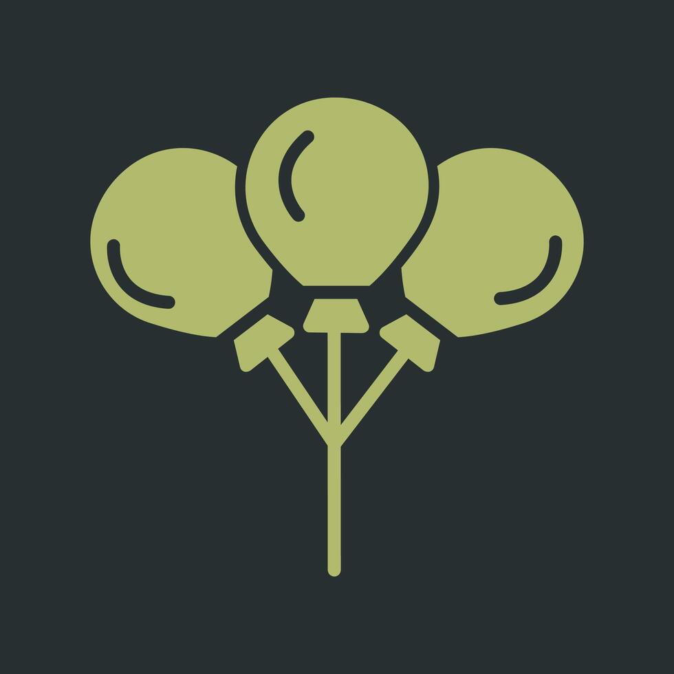 Balloons Icon Design vector