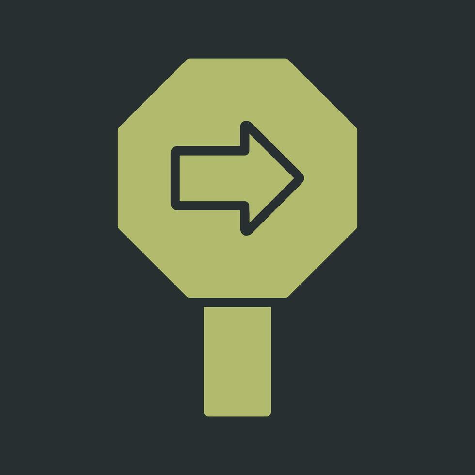 Right Arrow Icon Design vector
