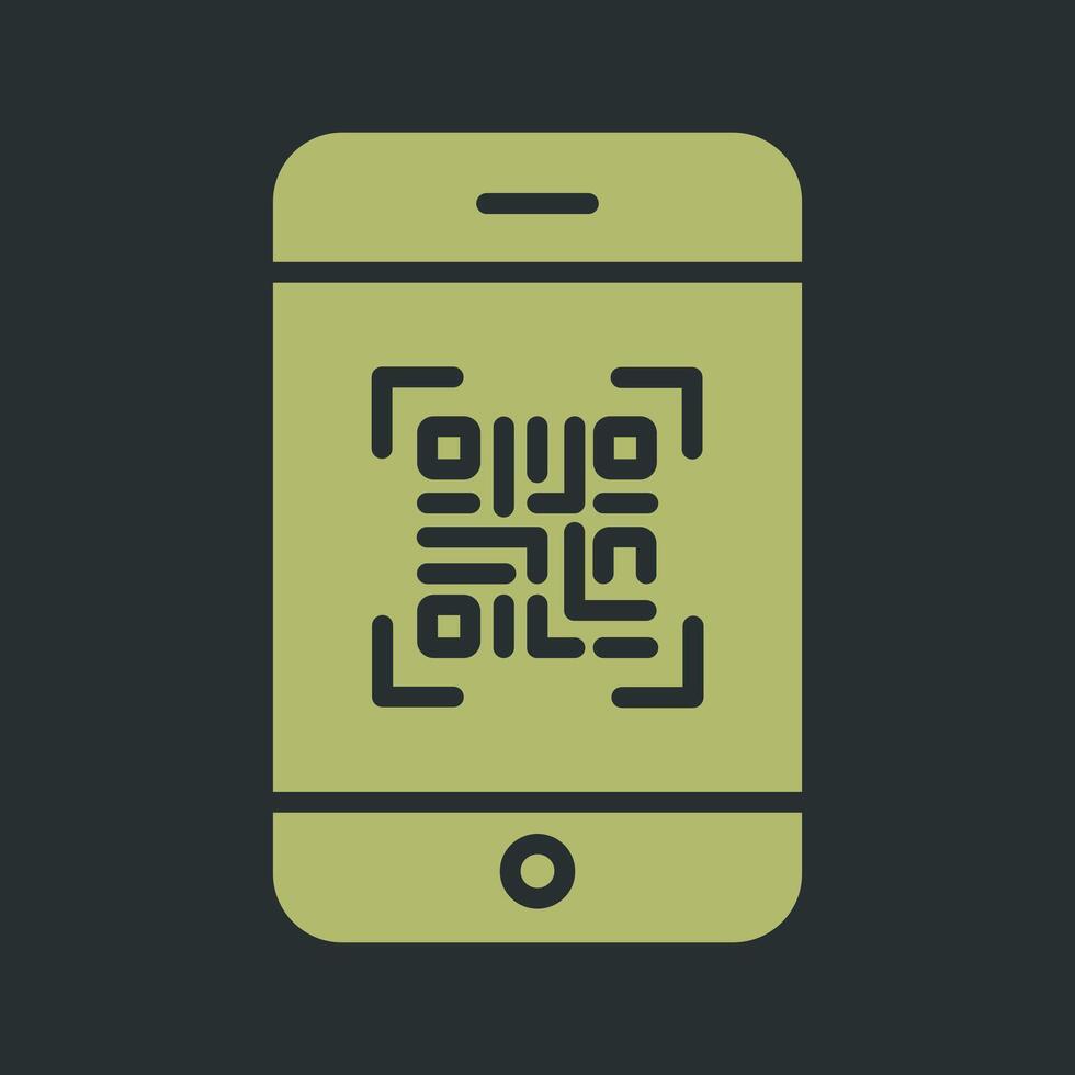 Scanning App Icon Design vector