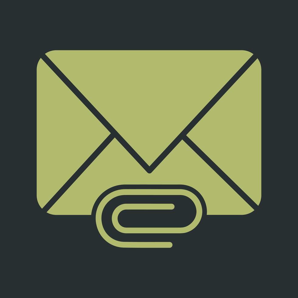 Attachments Icon Design vector