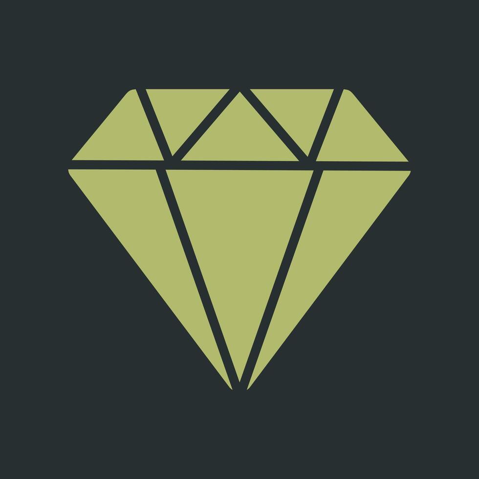 Diamond Icon Design vector