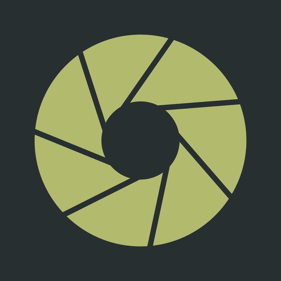 Aperture Artifacts Icon Design vector