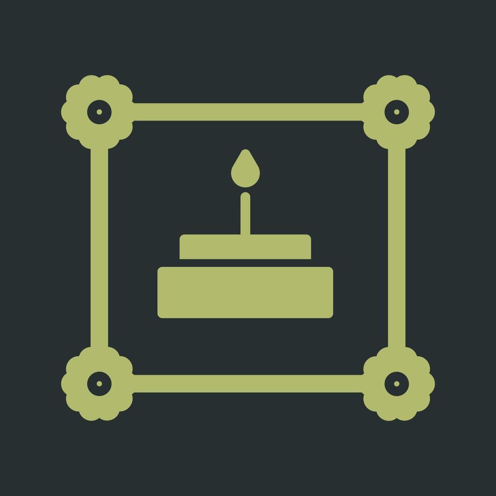 Birthday Card Icon Design vector