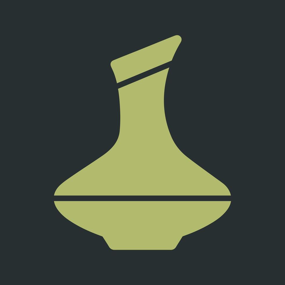 Wine Decanter Icon Design vector