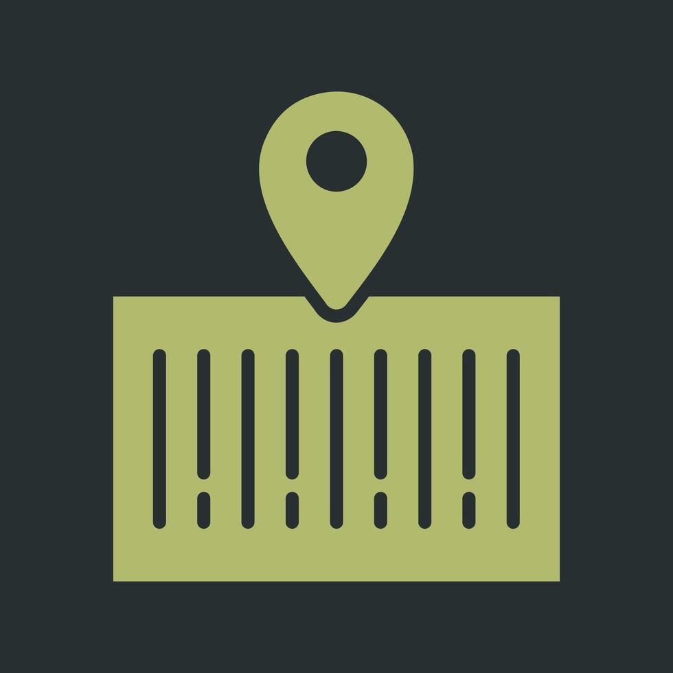 Barcode Tracking Icon Design vector