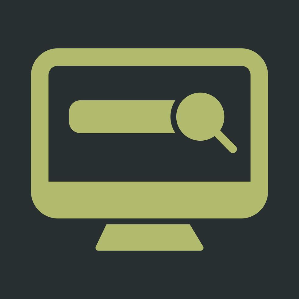 Search Engine Icon Design vector