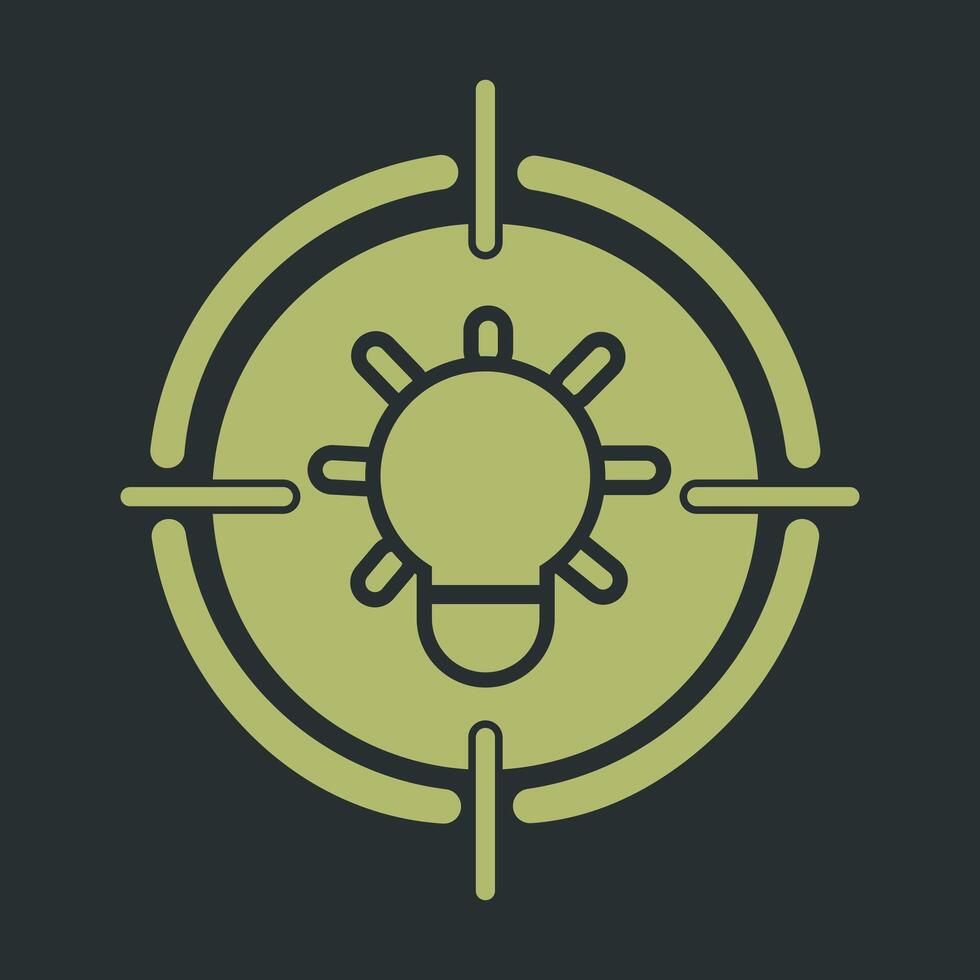 Idea Icon Design vector