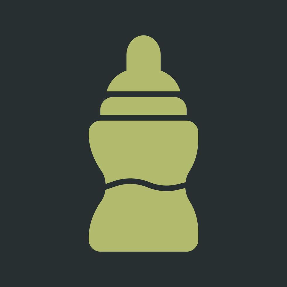 Bottle Feeding Icon Design vector