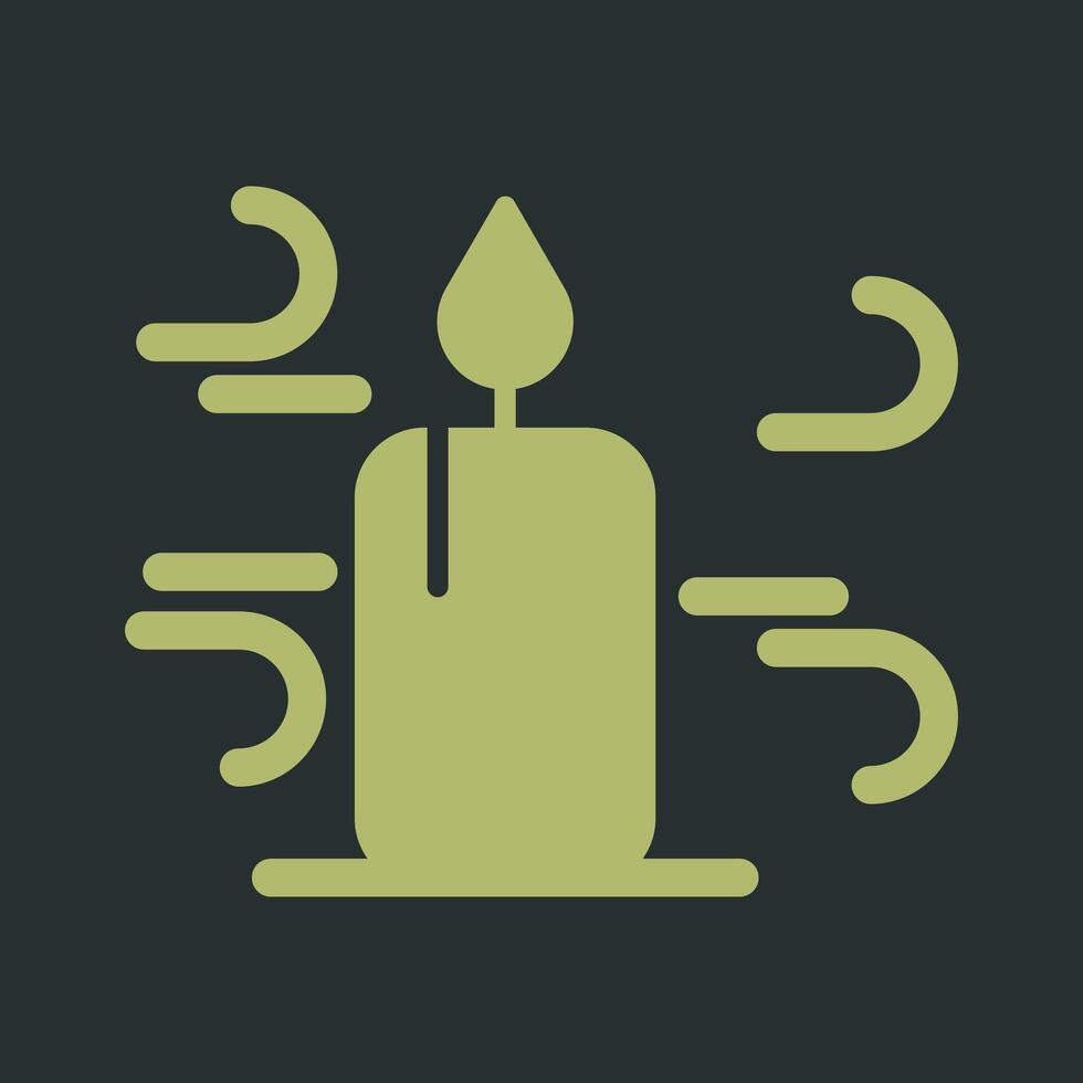 Blowing Candles Icon Design vector