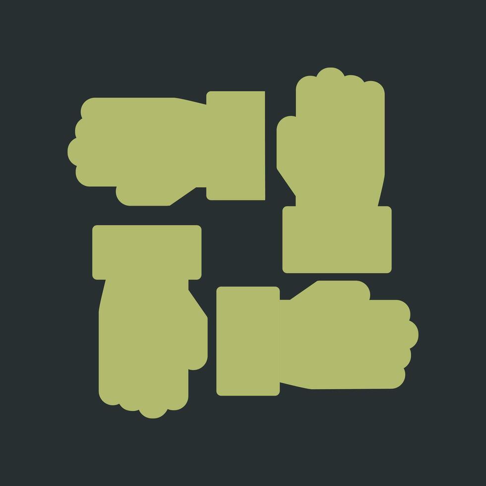 Teamwork Icon Design vector