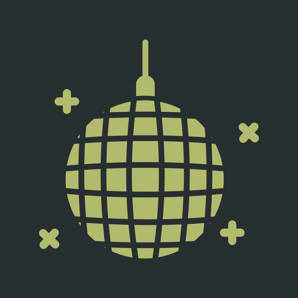 Night Club Icon Design vector