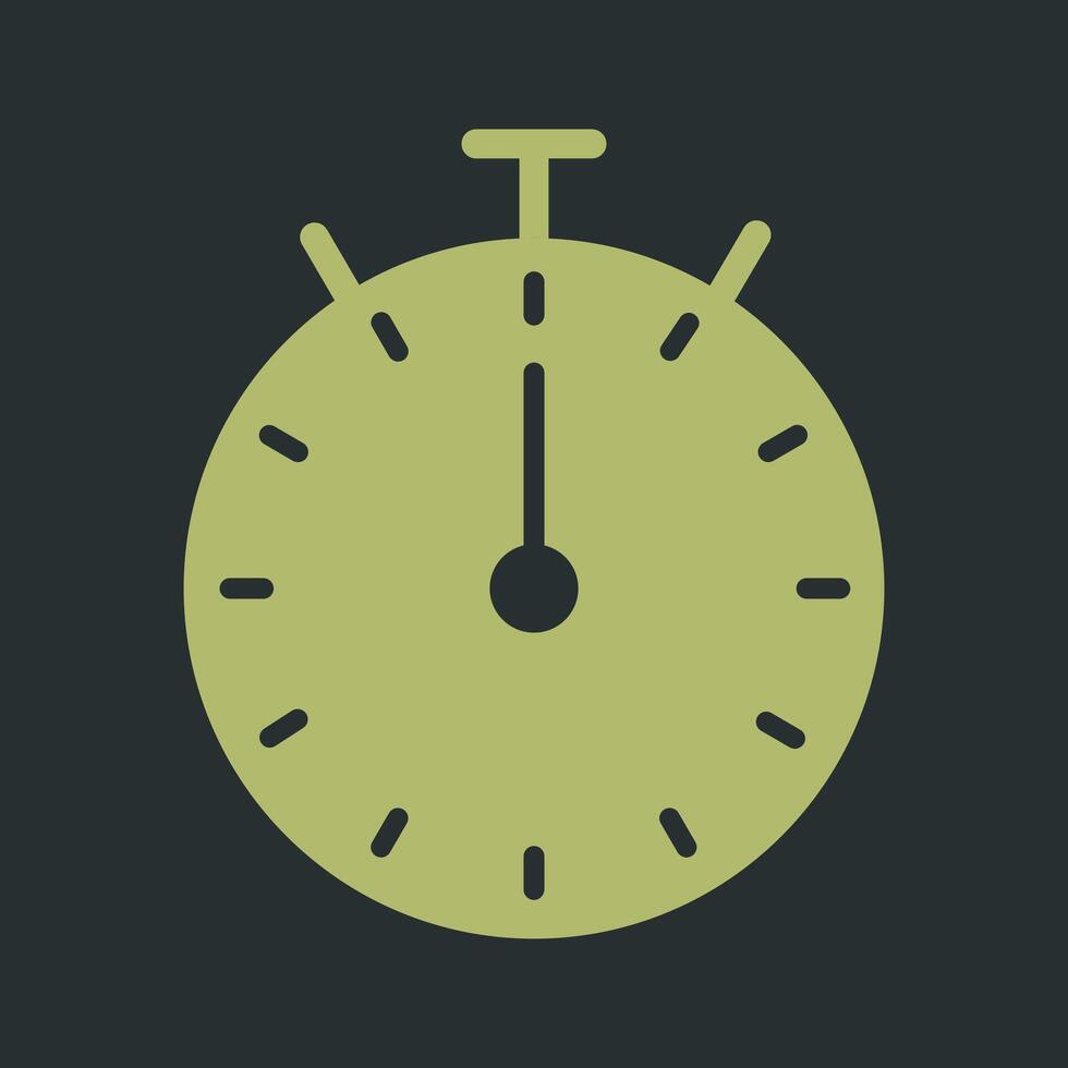 Timer Icon Design vector