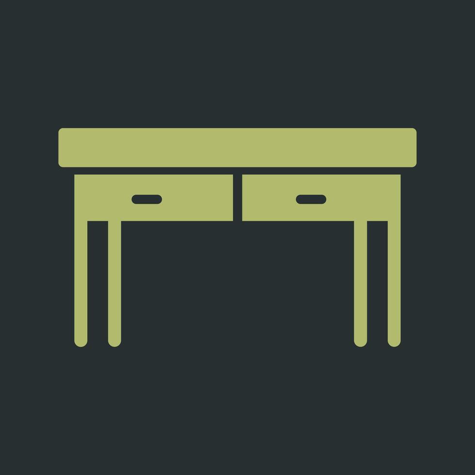 Table Icon Design vector