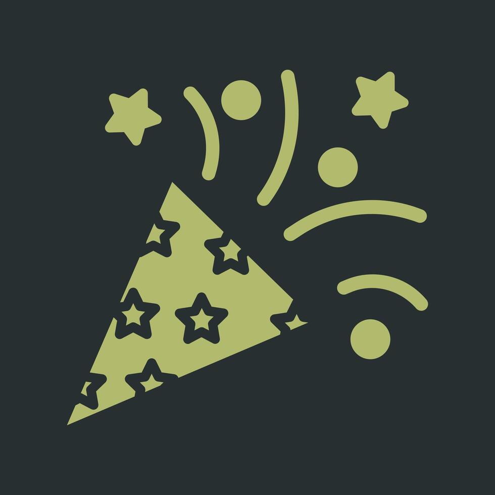 Surprise Party Icon Design vector
