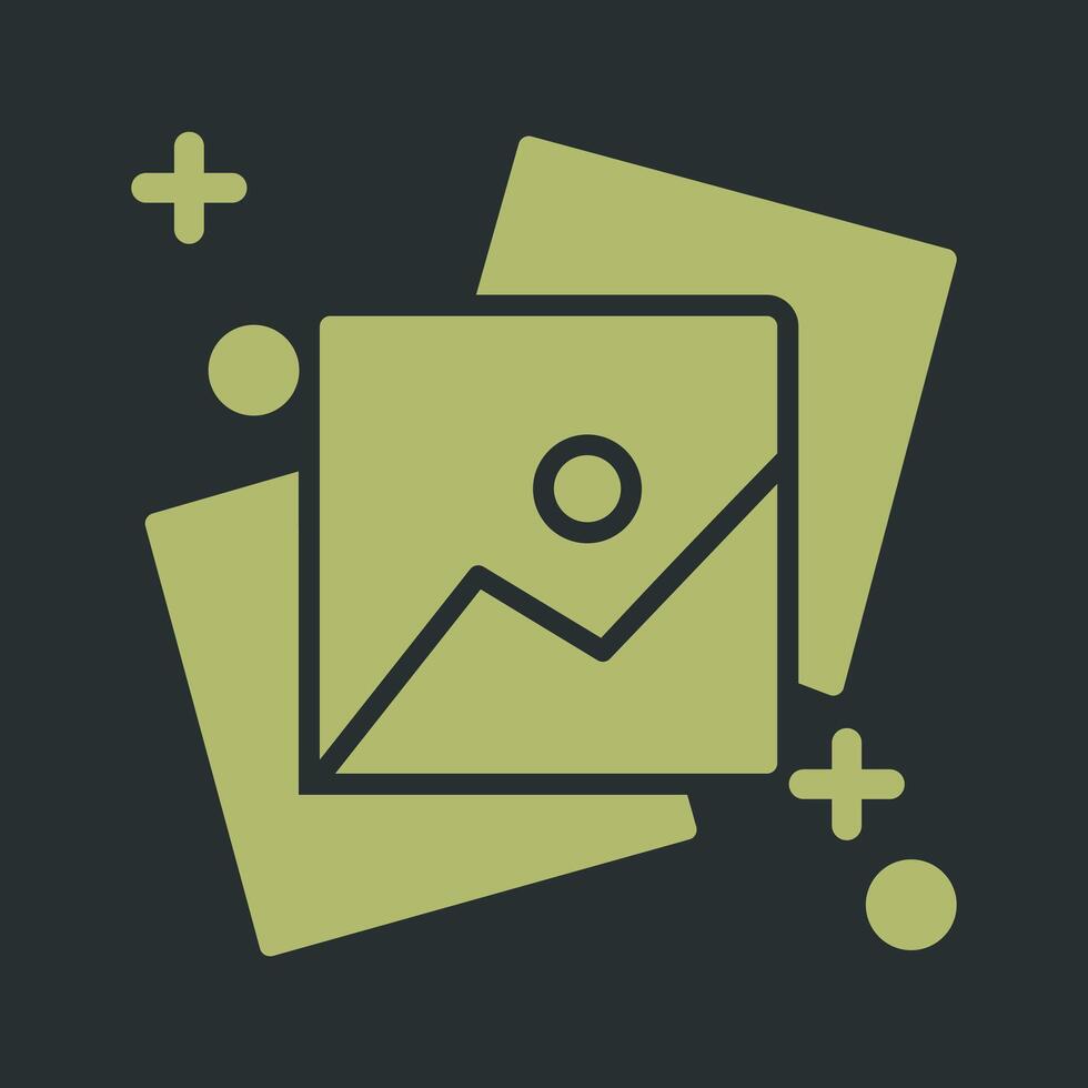 Photo Booth Icon Design vector