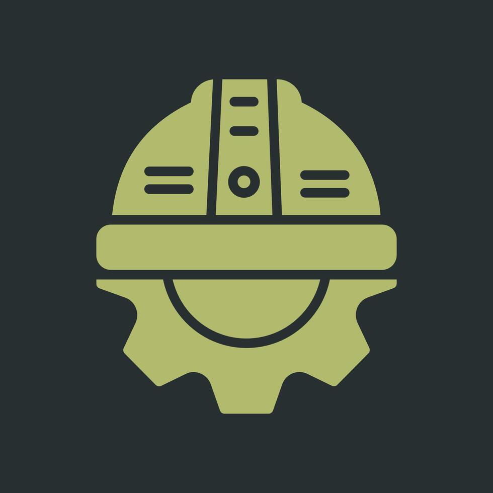 Workplace Safety Icon Design vector