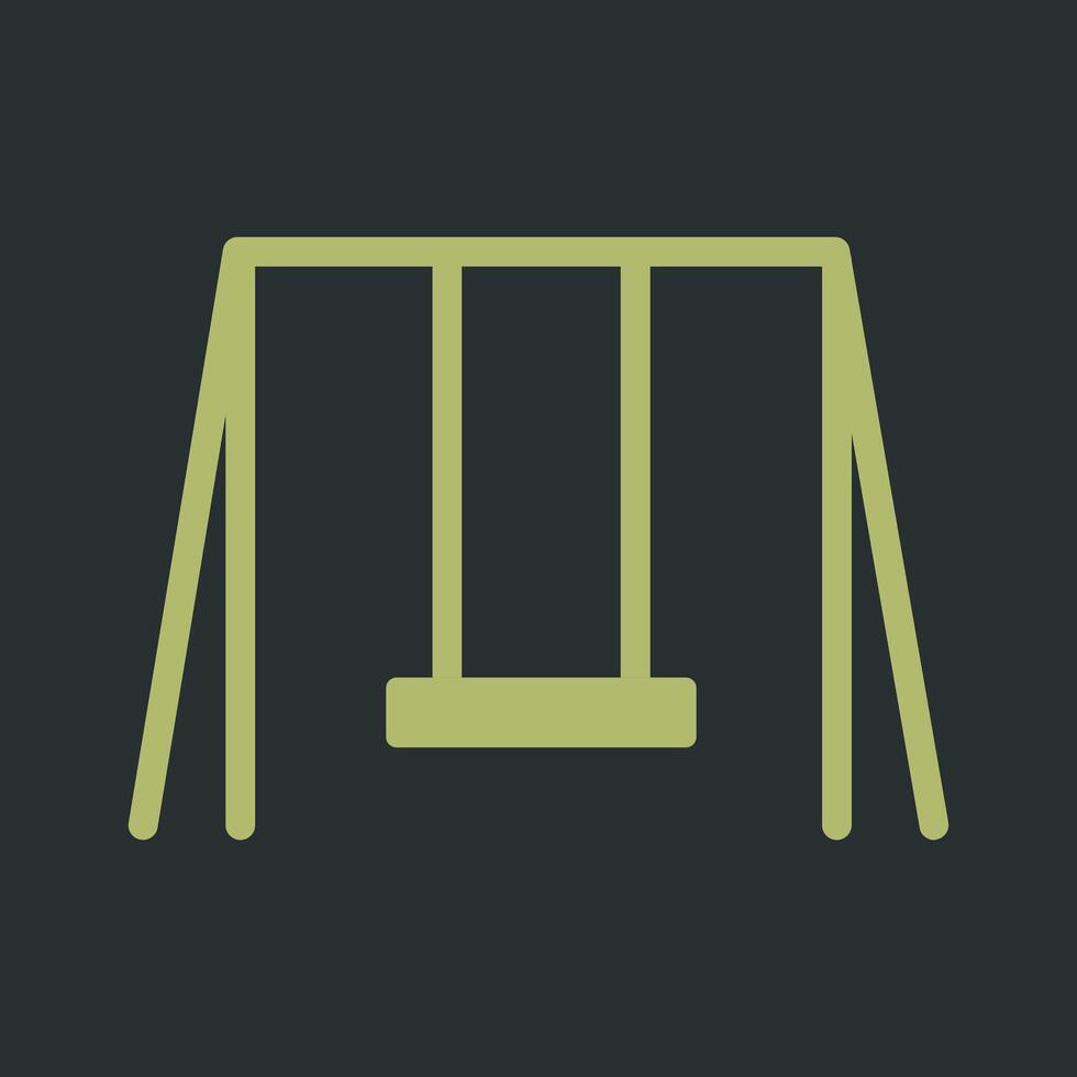 Swing Time Icon Design vector