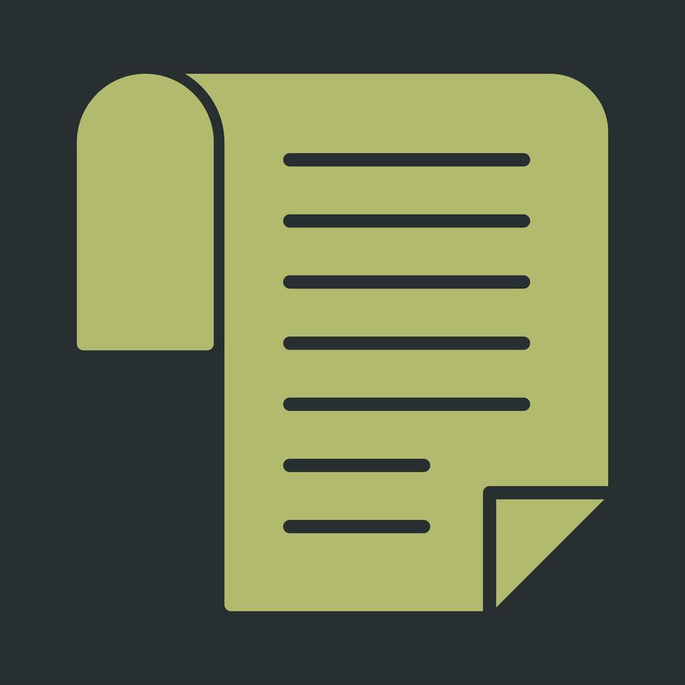 Document Icon Design vector