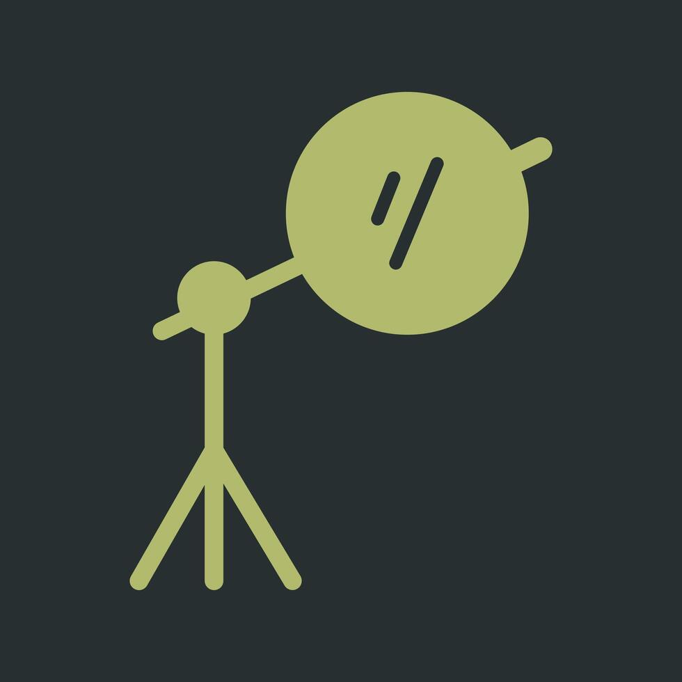 Photography Reflectors Icon Design vector