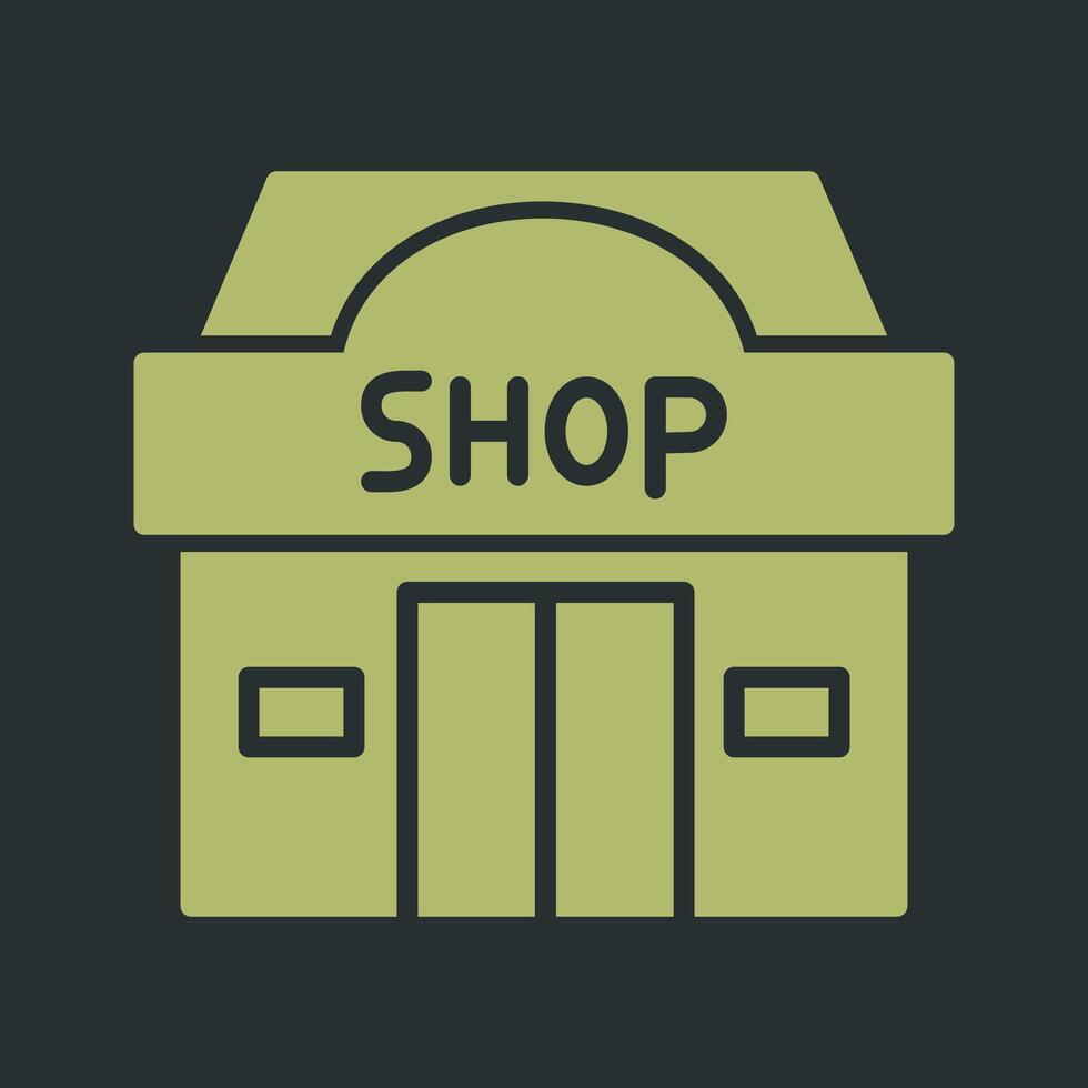 Store Icon Design vector