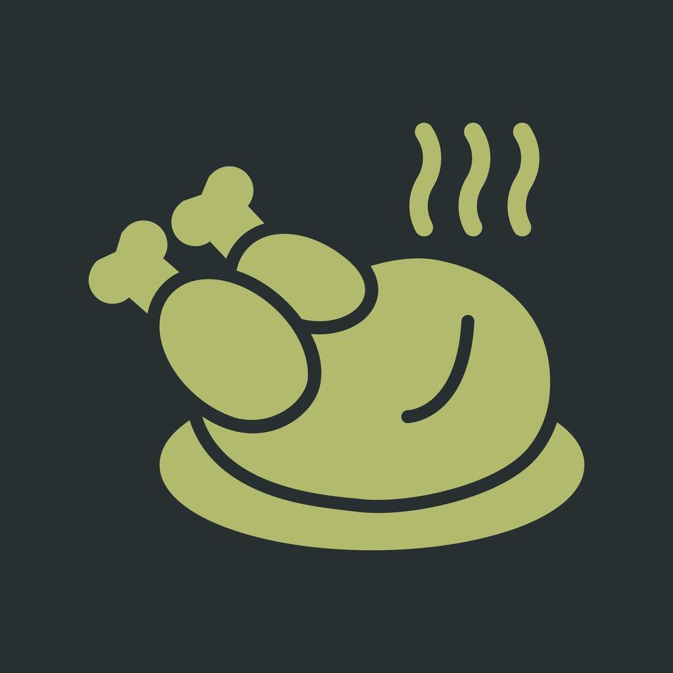 Chicken Icon Design vector