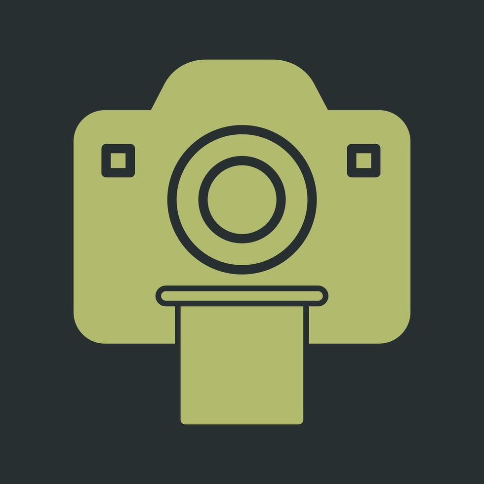 Polaroid Photos Icon Design vector