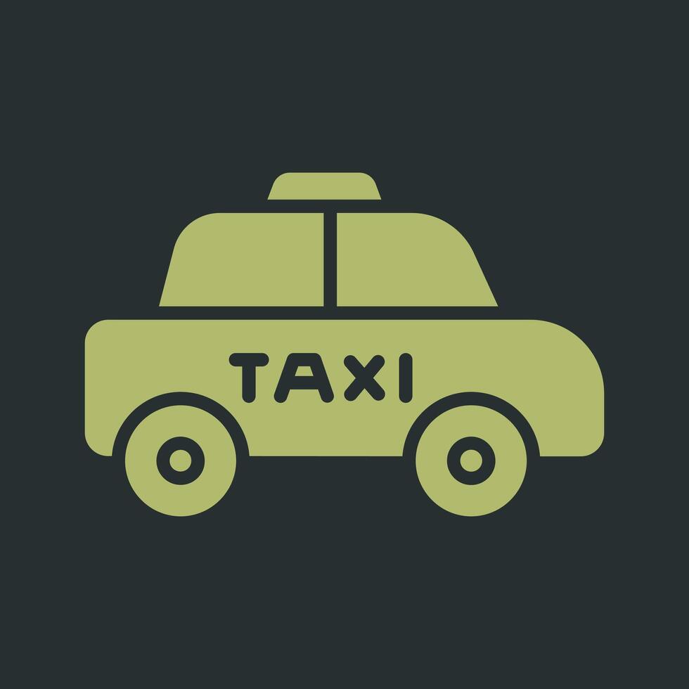 Taxi Icon Design vector
