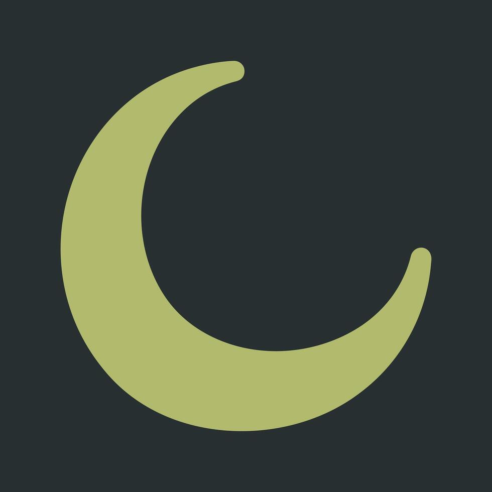 Moon Icon Design vector