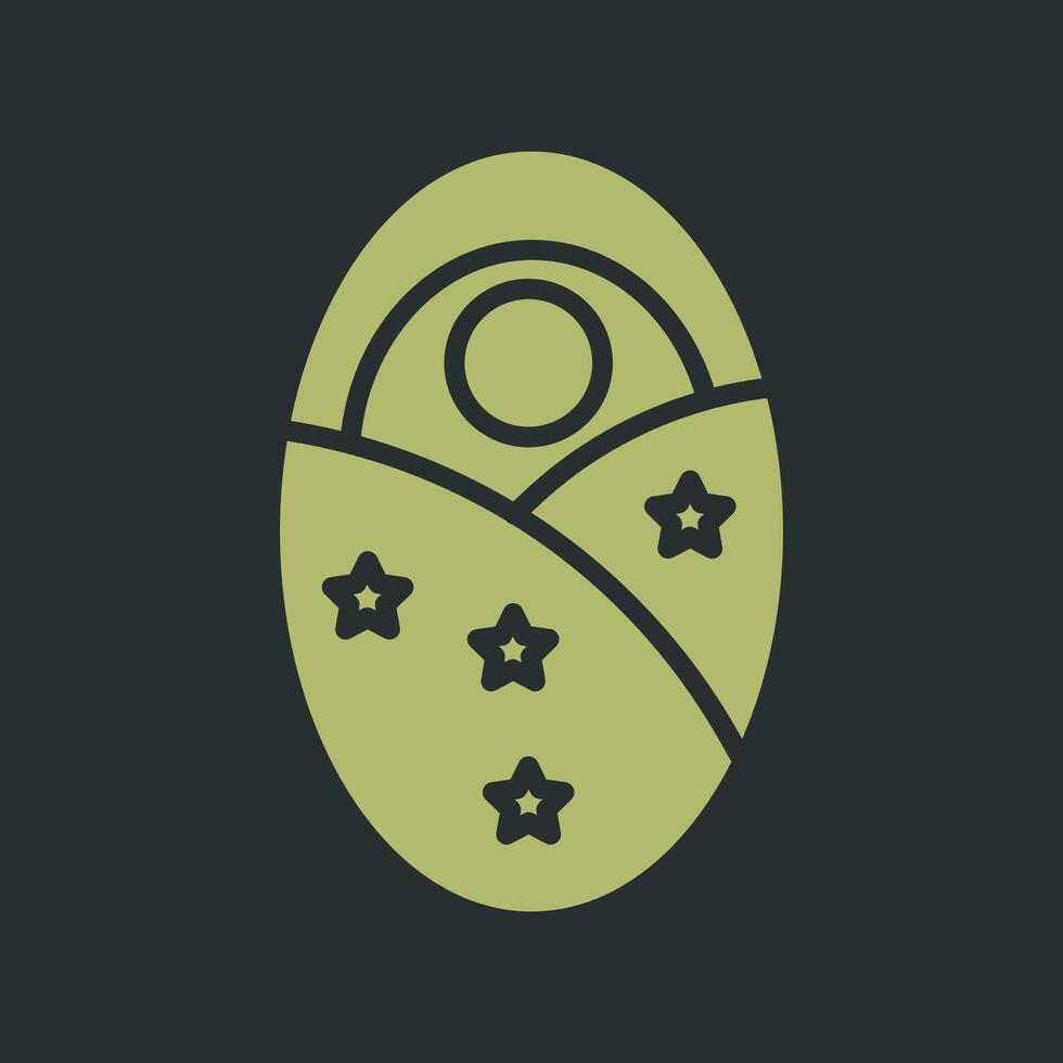 Swaddle Time Icon Design vector