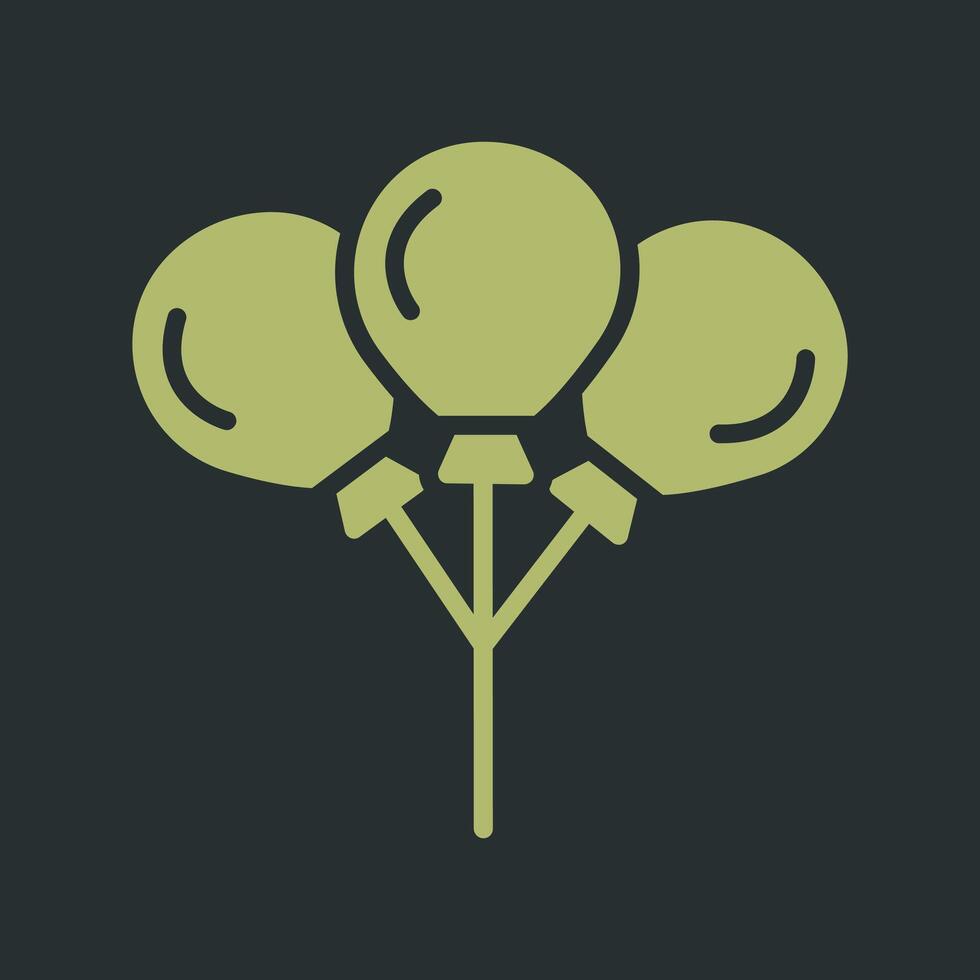 Balloons Icon Design vector