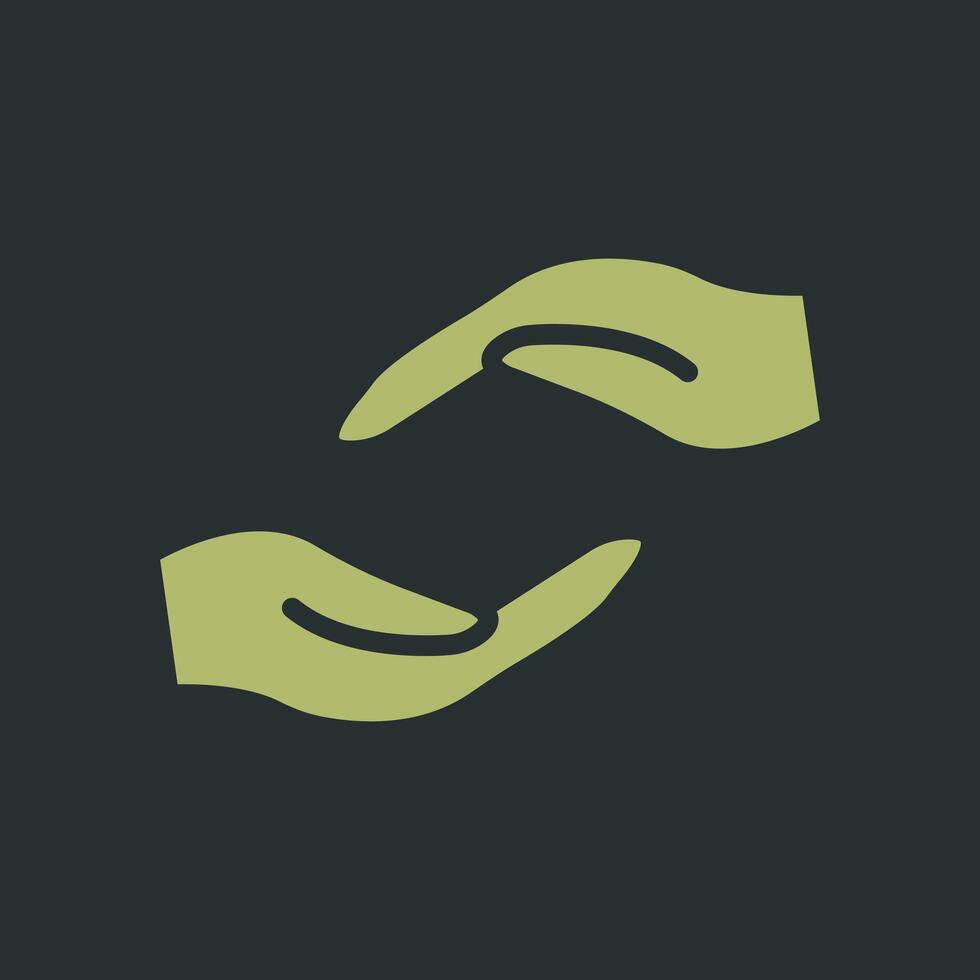 Supportive Hand Icon Design vector