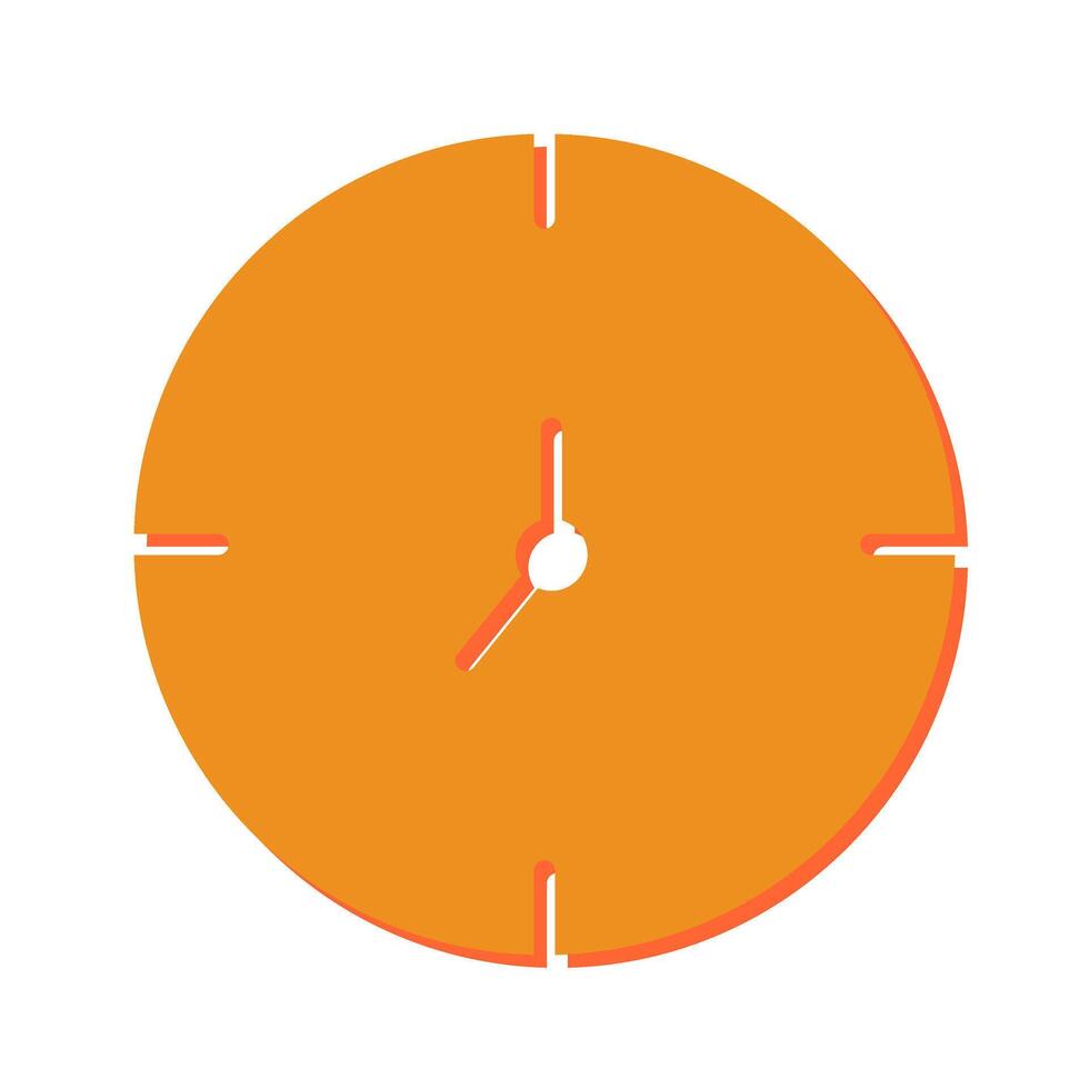 Clock Icon Design vector