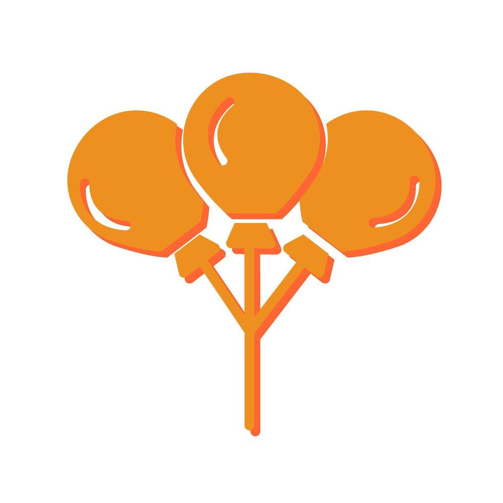 Balloons Icon Design vector