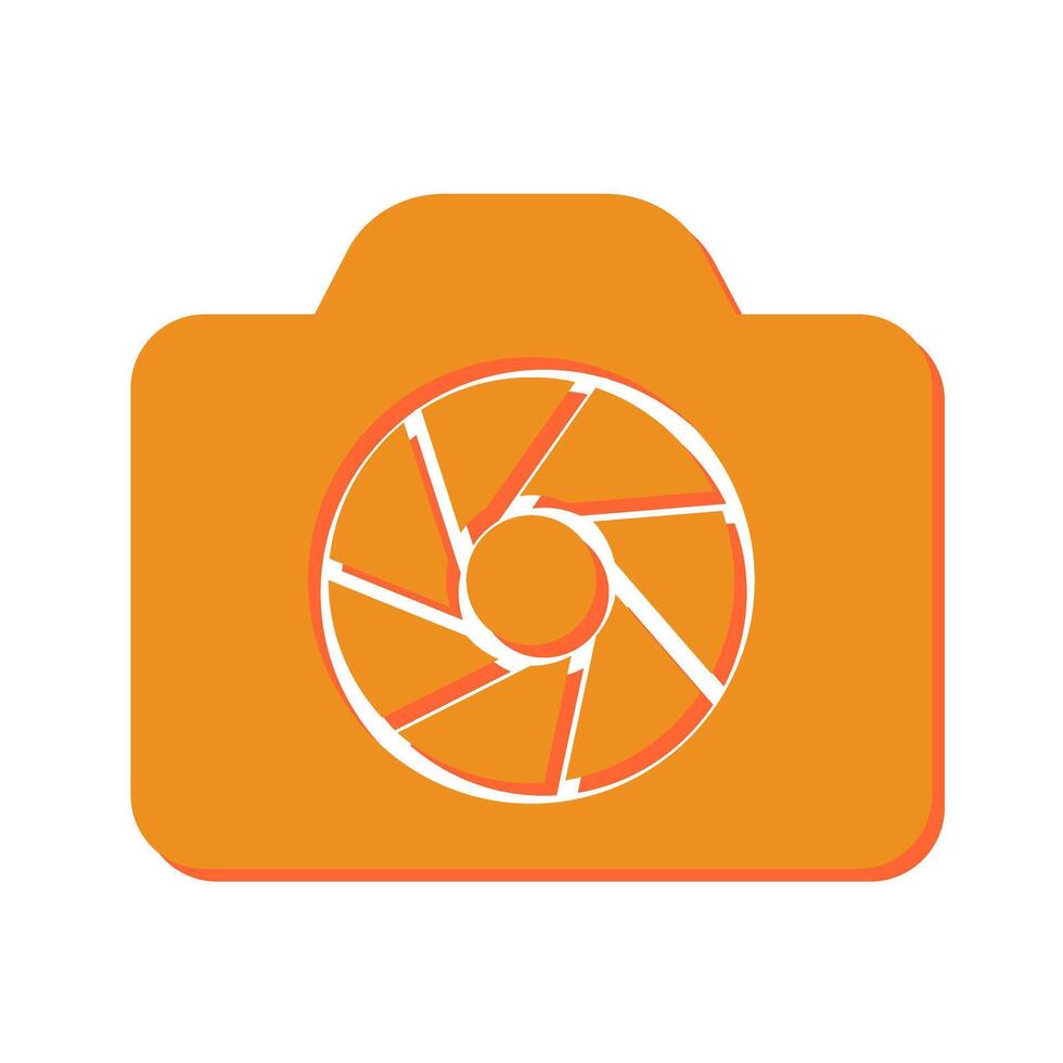 Lens Magic Icon Design vector