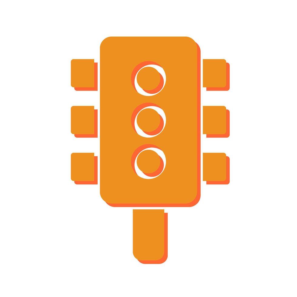 Traffic Light Icon Design vector