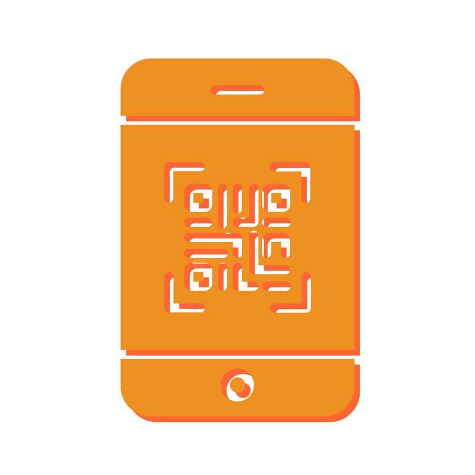 Scanning App Icon Design vector