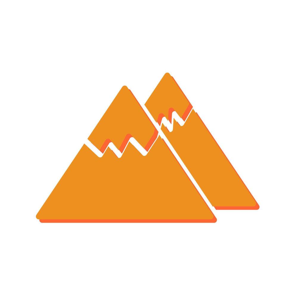 Mountain Icon Design vector