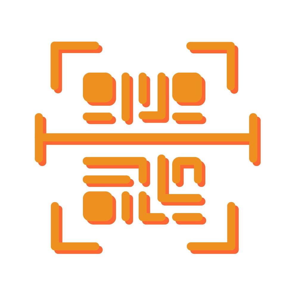 Product Barcode Icon Design vector