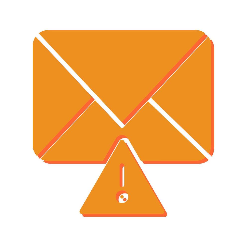 Message Alert Icon Design vector