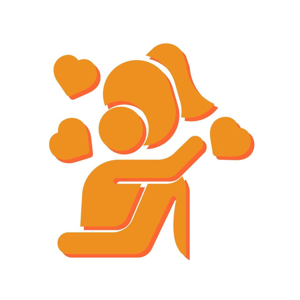 Hug Icon Design vector