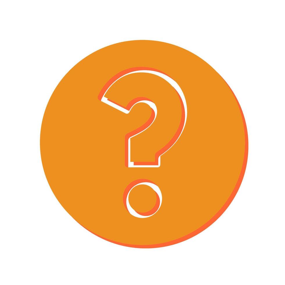 Help Button Icon Design vector