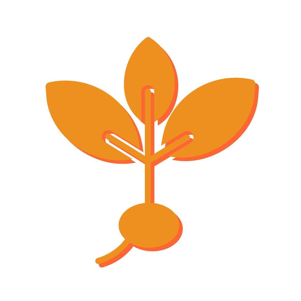 Seedling Icon Design vector