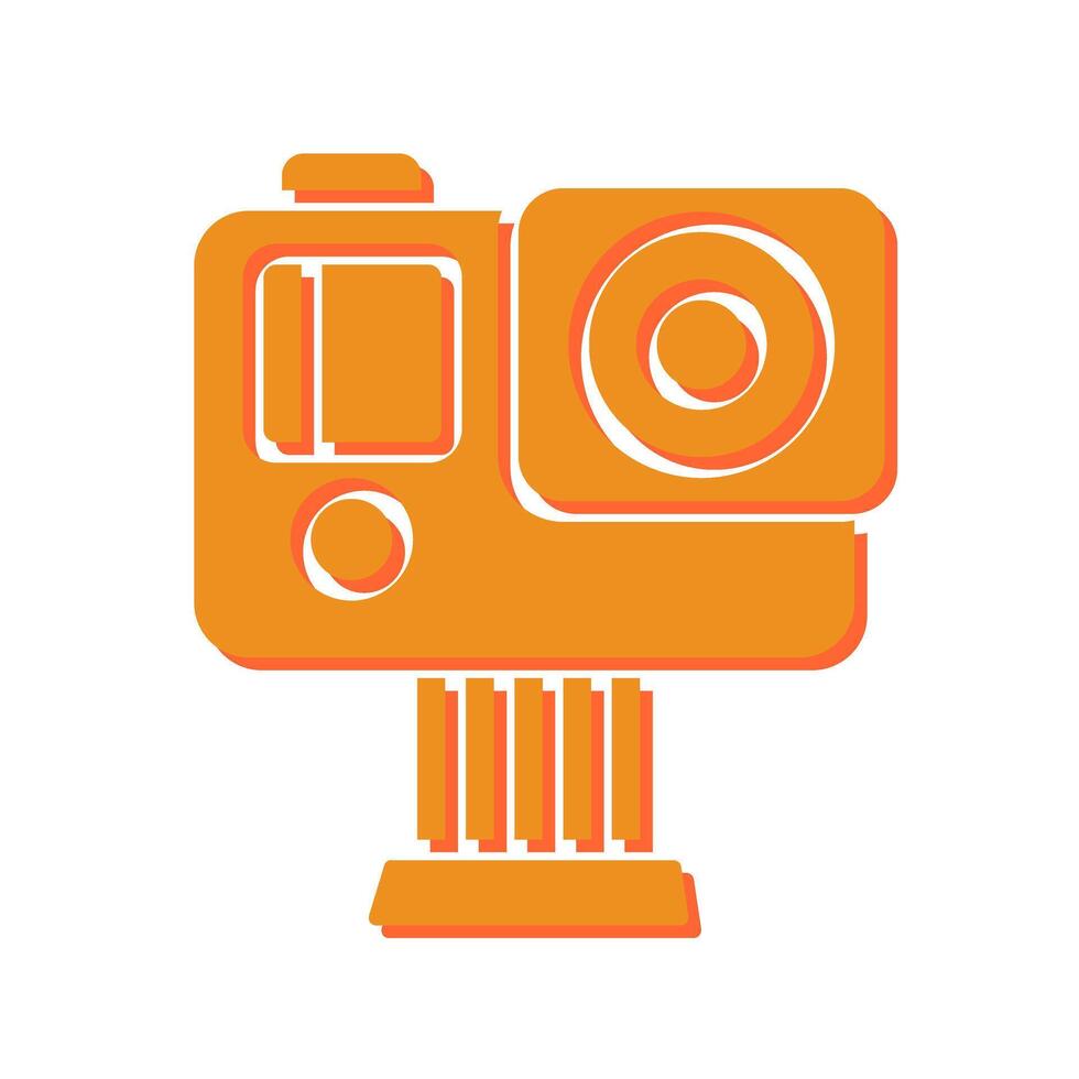 Camera Accessories Icon Design vector
