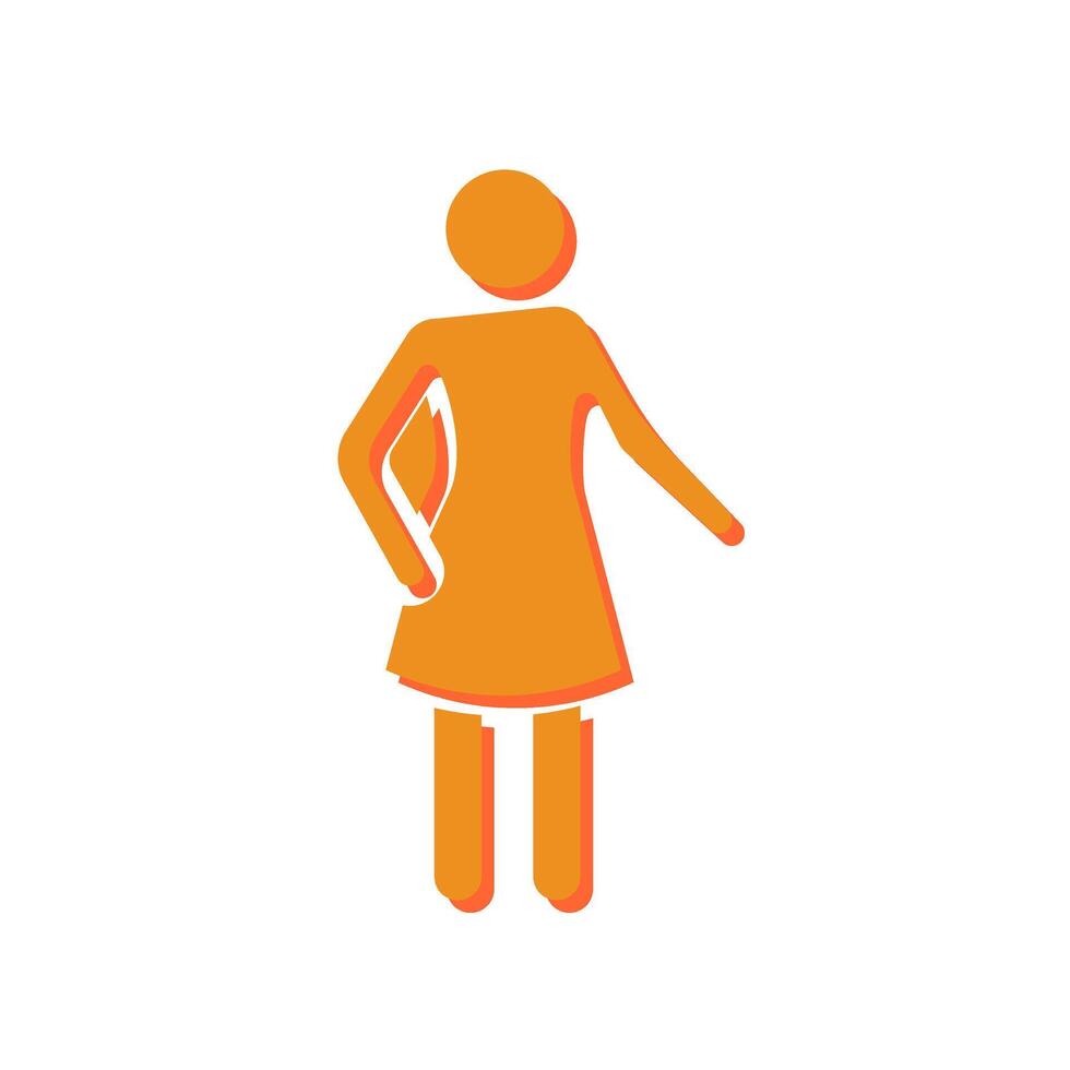 Photography Posing Icon Design vector