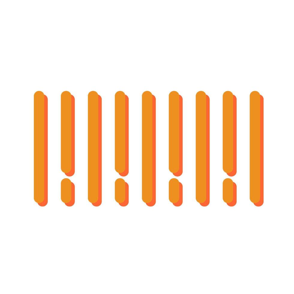Barcode Icon Design vector
