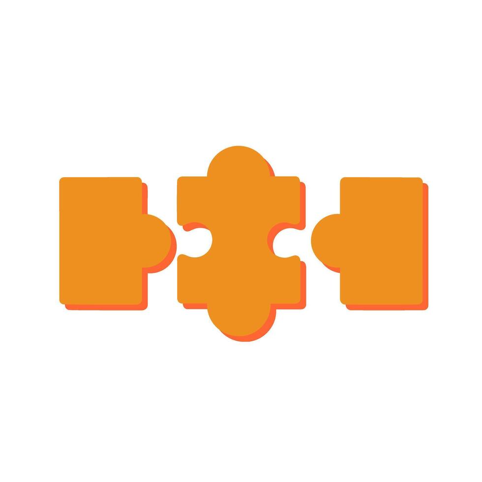 Puzzle Icon Design vector