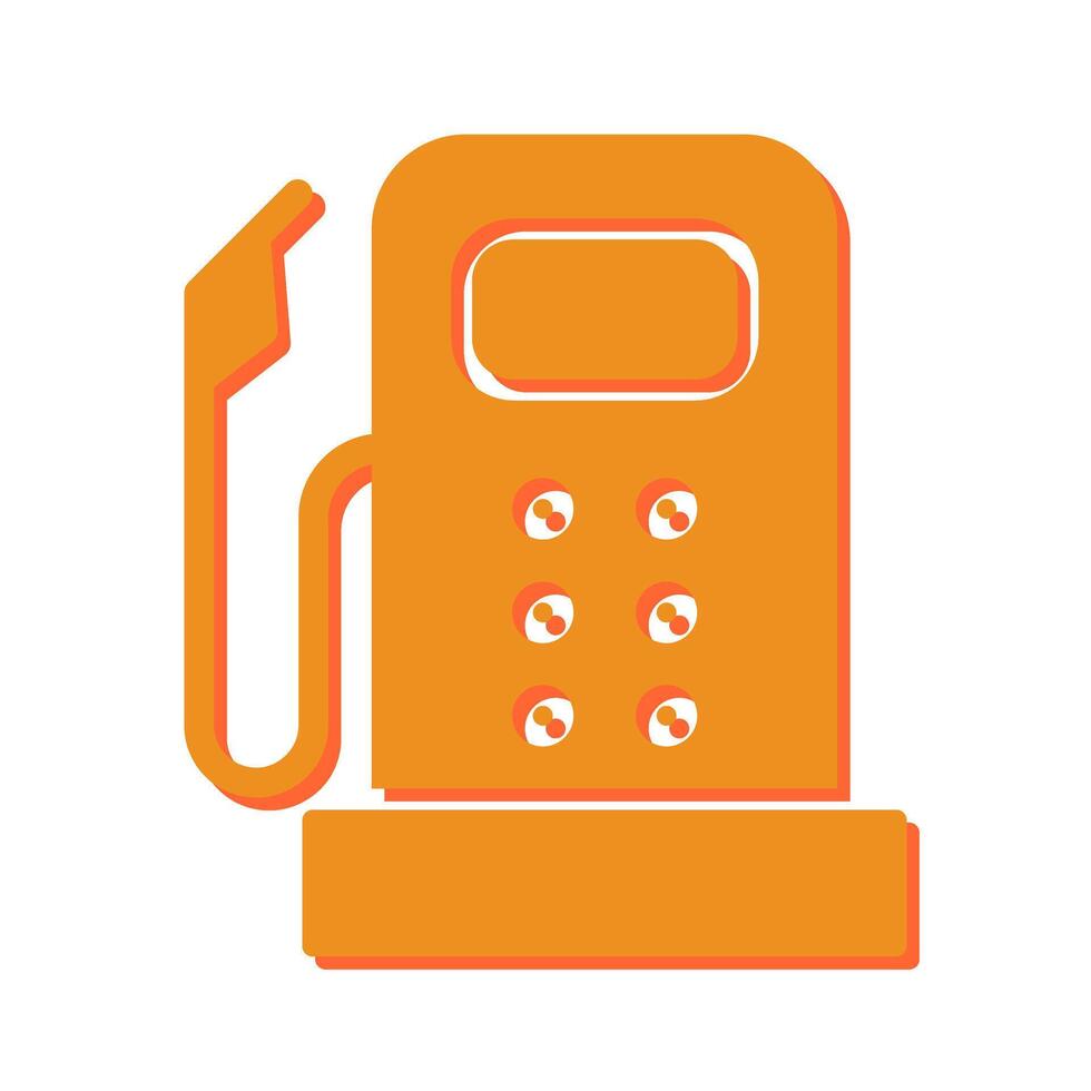 Fuel Pump Icon Design vector